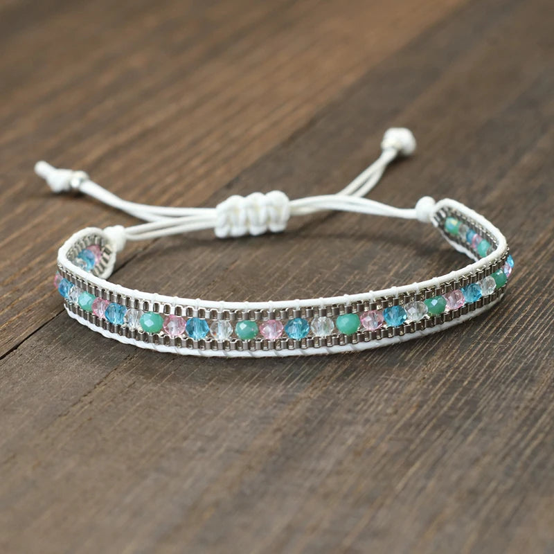 Handmade Weaven Adjustable Bracelet For Women